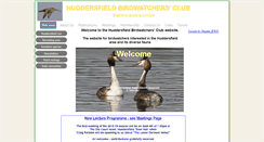 Desktop Screenshot of huddersfieldbirdwatchersclub.co.uk